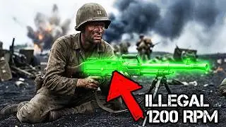 This Marine's 1200 RPM Trick Terrorized Japanese for 10 Days and Saved 115 Marines on Iwo Jima