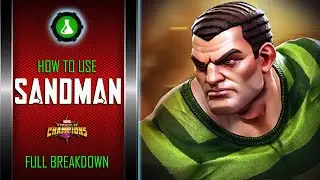 How To Use SANDMAN Easily | Full Breakdown | Marvel Contest Of Champions