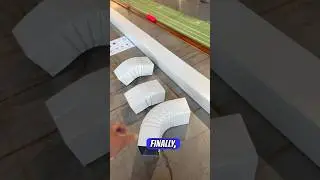 Square Downspouts Now Have Elbows! Modern Drainage, Easy Install & Available at Gutter All #Shorts