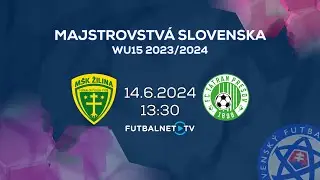 Majstrovstvá Slovenska WU15 2023/2024: FC Tatran Prešov - FC Spartak Trnava (zostrih)