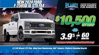 New 2024 Ford F-250 Super Duty XL STX Offer | $10,500 OFF or 3.9% for 60m | Ford Dealer in Dallas