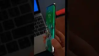 Curved Display Satisfaction 😍😘 #shorts #phone