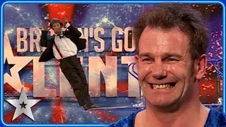 Jeff Jay BOUNCED his way into the next round! | Unforgettable Audition | Britain's Got Talent