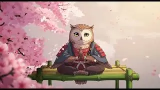 Meditating Owl | Ai Generated