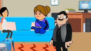 🤣கடைசில புருஷன் தான் காலுல உழனும் 🤭ஒங்க அம்ம அந்த காலத்து சிம்ரன் 🤣😂 #cartooncorner #tamiltweencraft