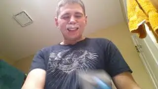 Shaving with Caffeinated Shaving Cream and Aftershave