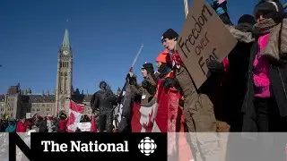 Protesters take over downtown Ottawa with no planned end