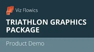Viz Flowics - Triathlon Broadcast Graphics - Product Demo