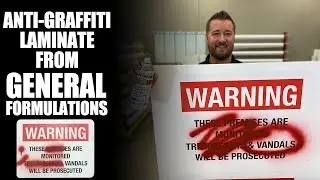 Anti Graffiti Laminate from General Formulations