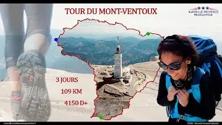 Tour du Mont-Ventoux 109km en 3 jours