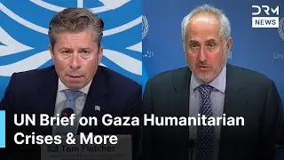 FULL BRIEFING: Tom Fletcher Joins UN Spokesperson Stephane Dujarric for Press Briefing | AC1N