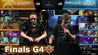 Paris Saint-Germain vs Fnatic Academy | Game 4 Finals S7 EUCS Spring 2017 | PSG vs FNA G4 1080p