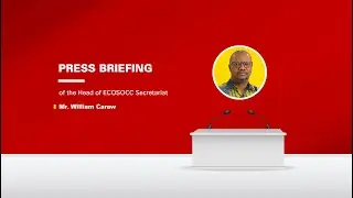 ECOSOCC Press Briefing: Advancing Civil Society Engagement Across Africa and Beyond