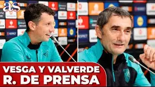 VALVERDE, rueda de prensa PREVIA al ATHLETIC - AZ ALKMAAR | EUROPA LEAGUE