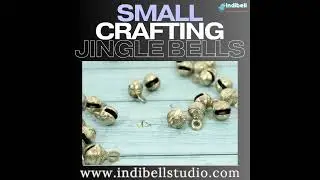 Small Brass Jingle Bells for DIY and Crafts