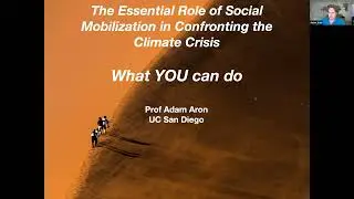 Adam Aron on the Climate Crisis, September 2023