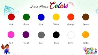 Name of color in English | Learn Color For Kids |  Name of colors | Color Videos for Kids | Colors