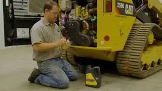 How to Change the Engine Oil and Filter on the Cat&reg; Skid Steer Loader and Compact Track Loader