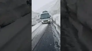Naran | 2023 | Murree Tour | Toyota Coaster 2023 | Snow fall