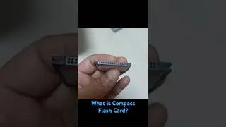 What is a Compact Flash Card ? Quick transfer Memory Card #sandisk #compactflashcard #shorts