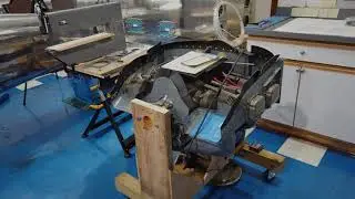 Vans RV 7 HINT Video Targa Strip Canopy Wrap Up and Engine!