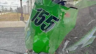 Making a Numberplate Mount for Kawasaki Z125 Pro (miniGP racing)