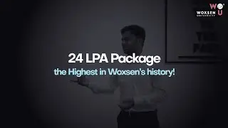 Arun Chandra's Journey to the Highest Package at Woxsen University | B.Tech CSE Placements