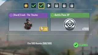 Call of Duty Mobile Fire 500 Rounds Task Complete