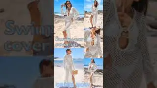 Women Swimsuit Coverup Crochet Bathing Suit Swim Cover Ups#fashion #style #love #instagood #like