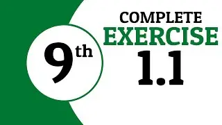 Exercise 1.1 - 9th Class Math | Waqas Nasir