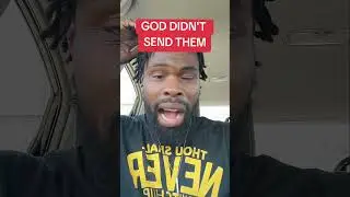God didn't send them. #shorts #bible #motivation