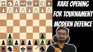 I Played Modern Defence Chess Opening to Beat High Rated Chess Player | in Hindi