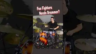 I am the next foo fighters drummer.   #shorts #drums #fyp #foofighters #musician