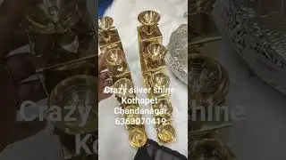 crazy silver shine  antique collection vendi ki ye matram takkuva kadu css German silver items .