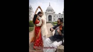 violin of life in the city of joy ft মহীনের ঘোড়াগুলি| AI animation #ai #shorts #crossover #kolkata
