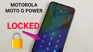 Motorola Moto G Power как сбросить забытый пароль, блокировку экрана, PIN-код, графический ключ...