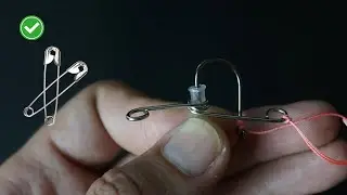 Unbelievable Fishing Hacks: Using Safety Pins to Up Your Game! 🎣