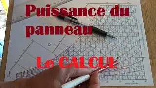 Panneau Solaire S2 Ep 5. Mesure de la puissance : Le Calcul final