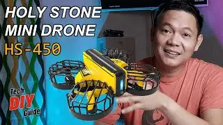 Holy Stone HS450 Mini Drone | Para Sa Iyong Bulilit | Unboxing and Review