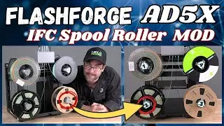 Easy DIY Roller Identification Mod for Flashforge AD5X 3D Printer
