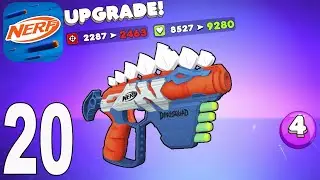 NERF: Superblast - Gameplay Walkthrough Part 20 - My New Nerf Weapon Stego-Smash🔥(iOS,Android)