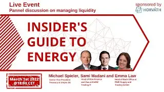 Live panel discussion on Managing Liquidity