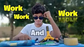 Table Repairing-Beaker Making and Water Enjoyable Testing 