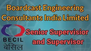 Supervisor & Senior Supervisor Posts in BECIL Noida For Airport Authority Of India🥳🥳🥳🥳🤩🤩🤩🤩