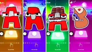 Apple Alphabet Lore New - A 🆚 Alphabet Lore Candy - A 🆚 B. 🎶 Who Is Best?🎵 Tell We? 😍