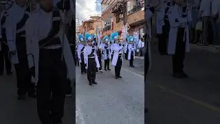 Banda Marcial Cofrad&iacute;a de David CODA en las fiestas del se&ntilde;or caido de Girardota, Antioquia