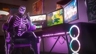 25 ULTIMATE GAMMING SETUP TOUR #25unit #fortniteteam