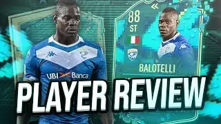 THE ITALIAN BEAST IS BACK! 88 FLASHBACK BALOTELLI PLAYER REVIEW! - FIFA 20 Ultimate Team