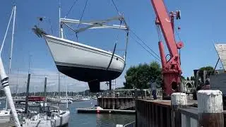 Launching Catalina 42