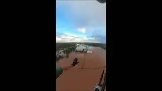 Helicopter Rescues in Menorca, as Flood-Hit Locals Escape to Rooftops